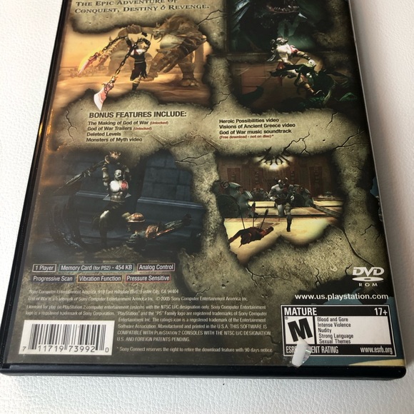 God of War (Sony PlayStation 2, 2005) Tested Complete - Picture 5 of 5